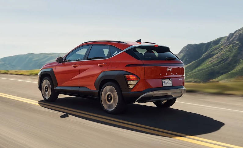 2026 Hyundai Kona subcompact SUV is available in four trims and comes with a turbocharged engine and HTRAC all-wheel drive.