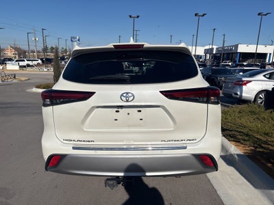 2020 Toyota Highlander Platinum