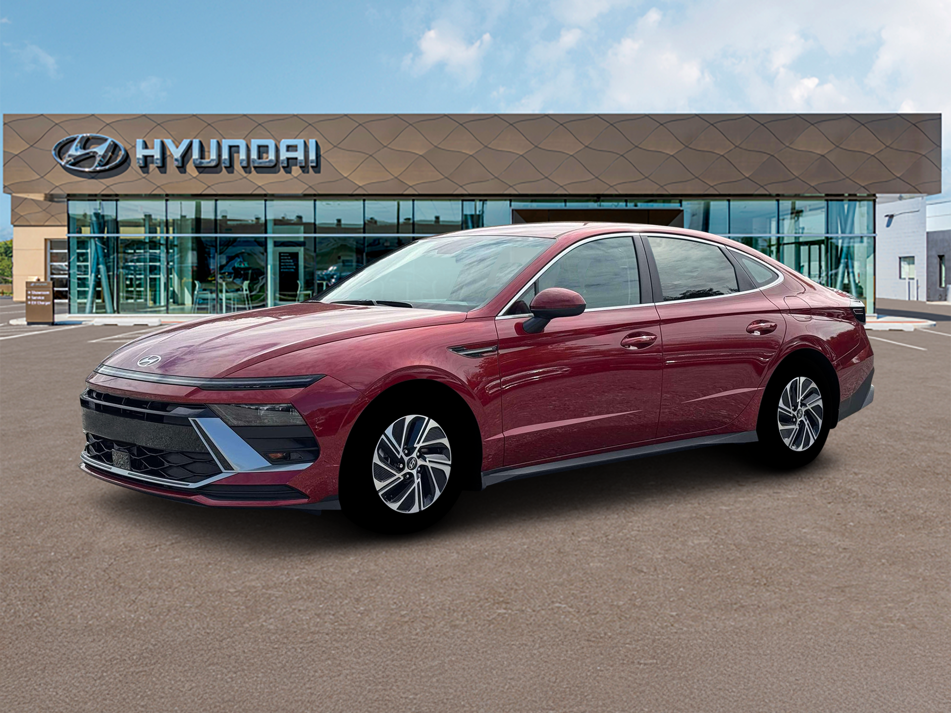 2026 Hyundai SONATA HYBRID Blue