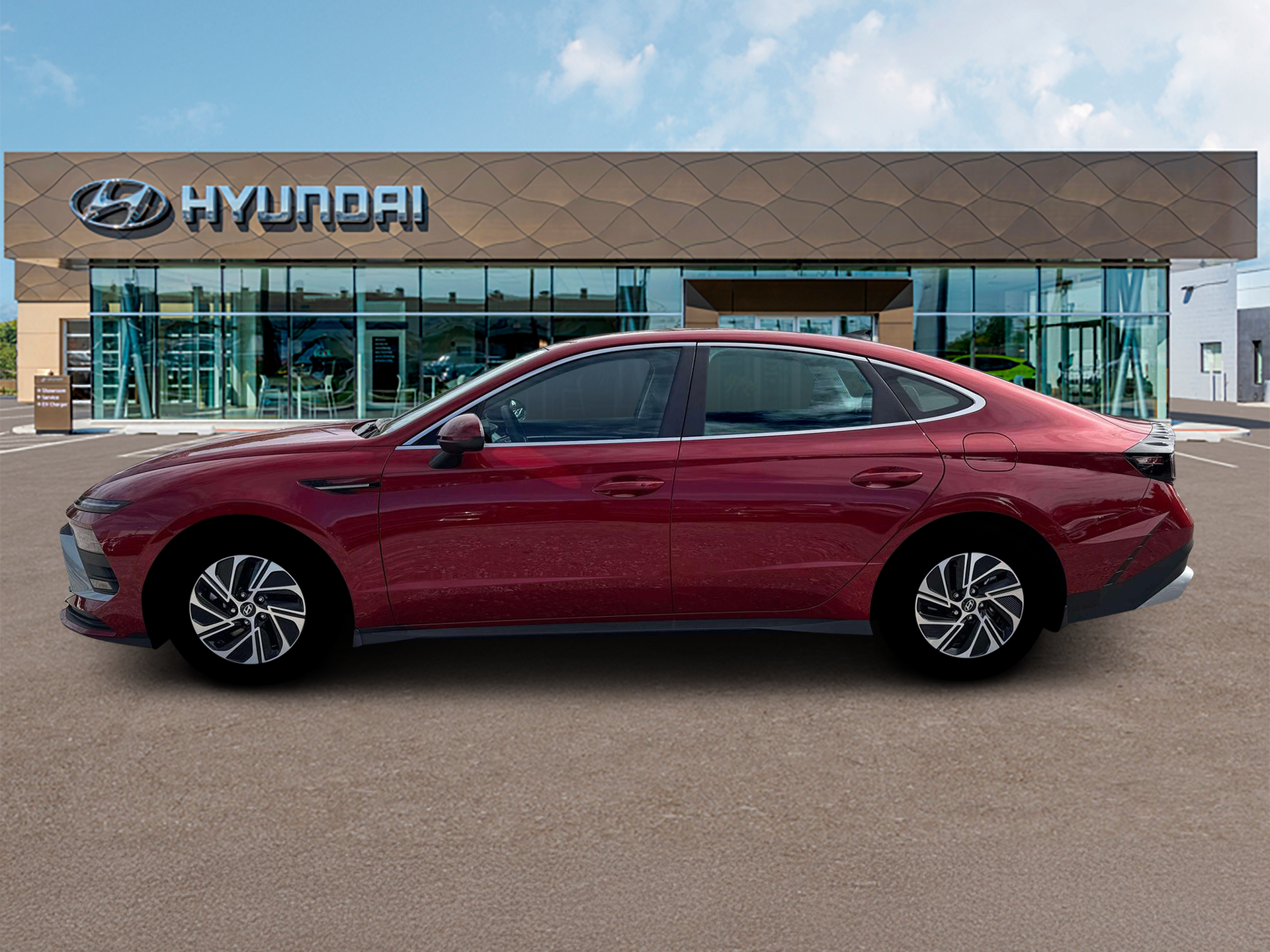 2026 Hyundai SONATA HYBRID Blue