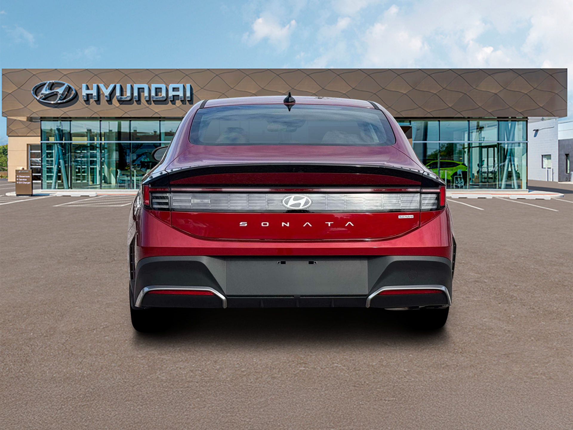 2026 Hyundai SONATA HYBRID Blue