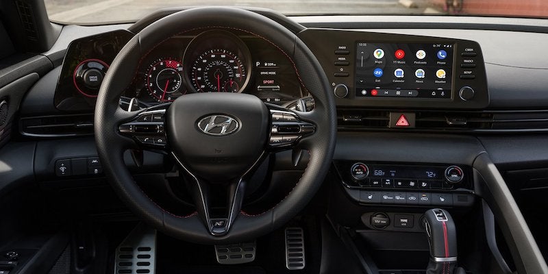 2021 Hyundai Elantra interior is filled with the newest technology and safety features.